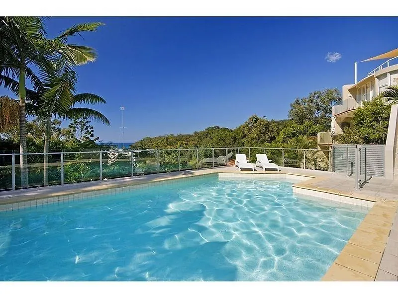 Nyaraló Little Cove Apt, Spectacular View, Pool Noosa Heads Ausztrália